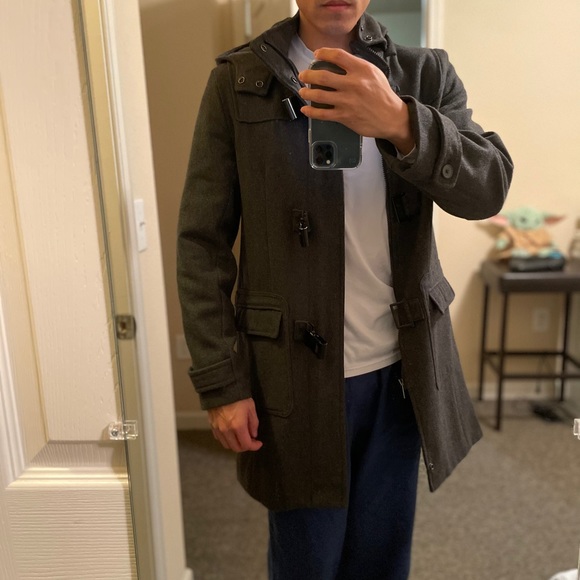 I.N.C Gray Coat - Picture 2 of 7